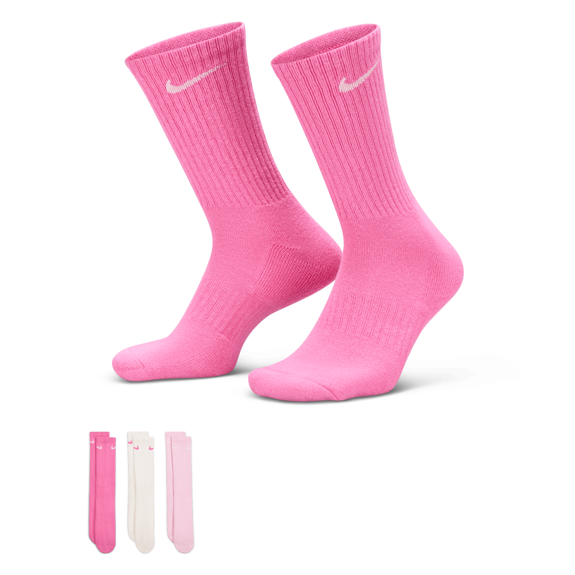 Nike Everyday Cushioned Training Crew Socks (3 Pairs)